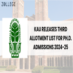 KAU Releases Third Allotment List for PhD Admissions 2024